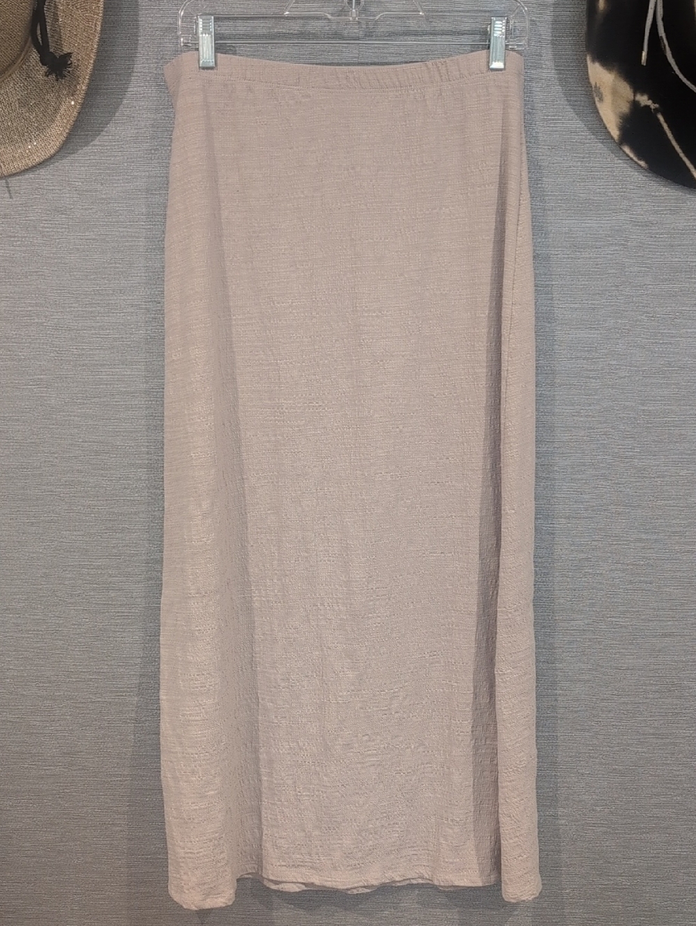 Z Supply Classic Lightweight Beige Midi Skirt